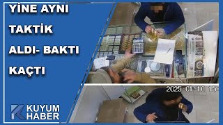 Yine Aynı Taktik. Kuyumcudan Bilezikleri Bakma Bahanesi İle Çaldı