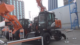 Hitachi ZX170W-6 Wheeled Excavator (2022) Exterior and Interior