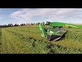 🚜🌿la primera vez que siego alfalfa aprendiendo john deere 835