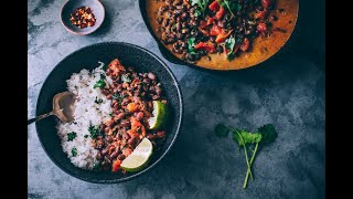 Adzuki Bean Coconut Curry (Vegan, Gluten-Free)