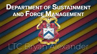 DSFM Faculty Retention - LTC Bryan Alexander - Favorite Job