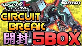 【#遊戯王】驚異の5BOX!!CIRCUIT BREAK 開封【#ガチネタ】#CIBR