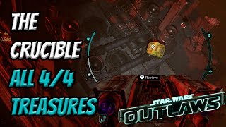 The Crucible Treasure Locations - All 4/4 Treasures | Star Wars Outlaws
