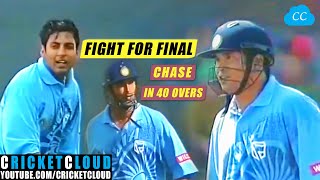Sachin young Master in full Blasting Mode | Can Jadeja Robin Singh Finish the Chase in 40 Overs !!