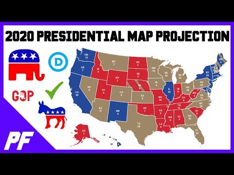 2020 Projected Electoral College Map