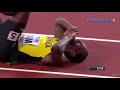 Bolt se lesionó en su última carrera