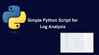 Simple Python Script for Log Analysis
