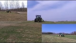 Jarní Práce 2018 I Smykování luk I Spring works I Grain a.s. I John Deere 6150R a 8320