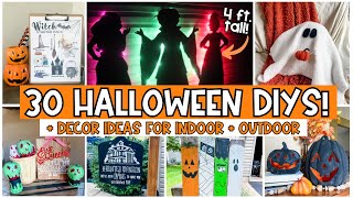 30 Halloween DIYs You'll Want to Steal for Your Own Home! | DIY Outdoor Halloween Decorations