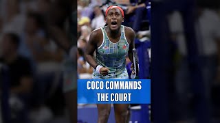 Coco Gauff COMMANDS the court! 🔥