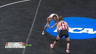 Evan Wick vs Shane Griffith CRAZY GAME | 2022 NCAA Wrestling Championshis Semifinal ( 165 lbs )