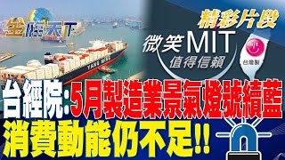 台經院:5月製造業景氣燈號續藍 消費動能仍不足！ | 金臨天下 20230705@tvbsmoney