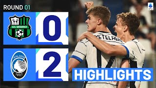 Sassuolo 0-2 Atalanta | De Ketelaere Scores Debut Goal | Goals & Highlights | Serie A 2023/24