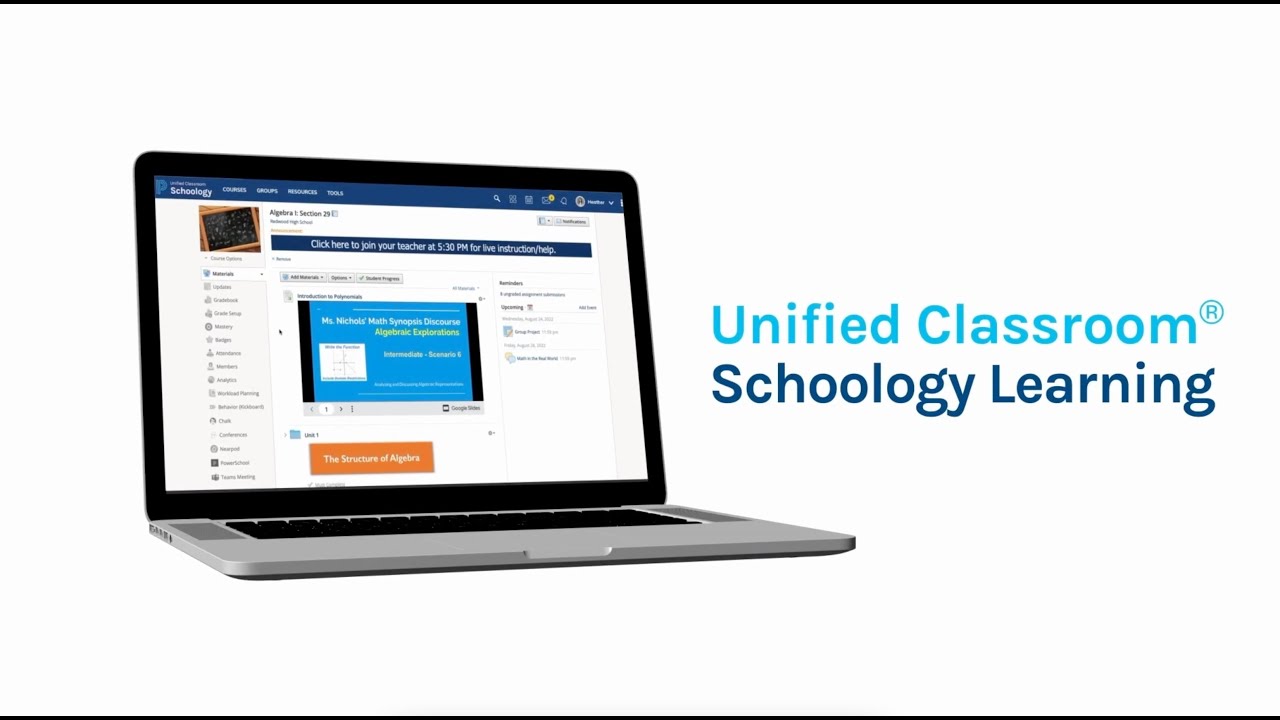 Schoology Learning A Powerschool Solution Youtube