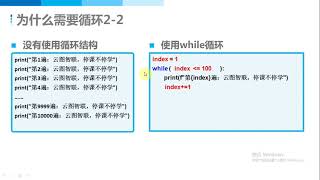 最新 Python零基础教程第4章 循环结构 2  为什么使用循环