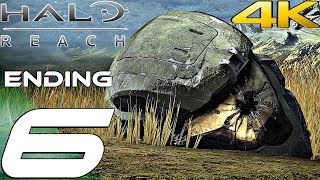HALO REACH (PC) - Gameplay Walkthrough Part 6 - Ending & Final Mission (4K 60FPS)