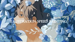 【procreate】イラストメイキング51 speed painting🫧