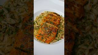 Aglio e Olio Orzo with Paprika Chicken