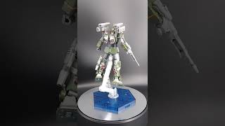 ジムスナイパーカスタム　ミサイルランチャー装備 #gunpla #ガンプラ #shorts