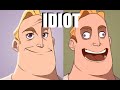 Mr.Incredible Becoming Idiot Animated