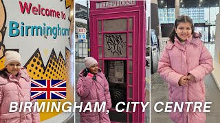 Birmingham City Centre Tour by Walk | Birmingham Travel Guide |Birmingham England City Tour 4K Video