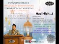 Live Mujahadah Rubu'ussanah Penyiar Sholawat Wahidiyah Kab. Sidoarjo