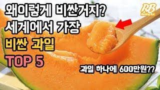 왜이렇게 비싼거지? 세계에서 가장 비싼 과일 TOP 5