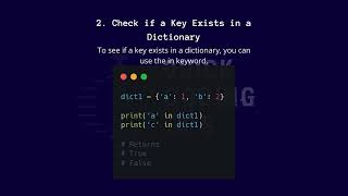 Advanced Python Dictionaries Tips: 7 Tips For Better #Python Programming