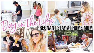 REAL DAY IN THE LIFE OF A PREGNANT STAY AT HOME MOM | HOME + LIFE UPDATES! @Brianna K