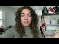 aldo haul snow day winter storm gail 2020 u0026 curl care for winter vlogmas day 17 u0026 18