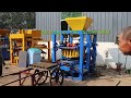 qt4 24 small cement concrete block making machine for hollow blocks and pavement bricks pavers