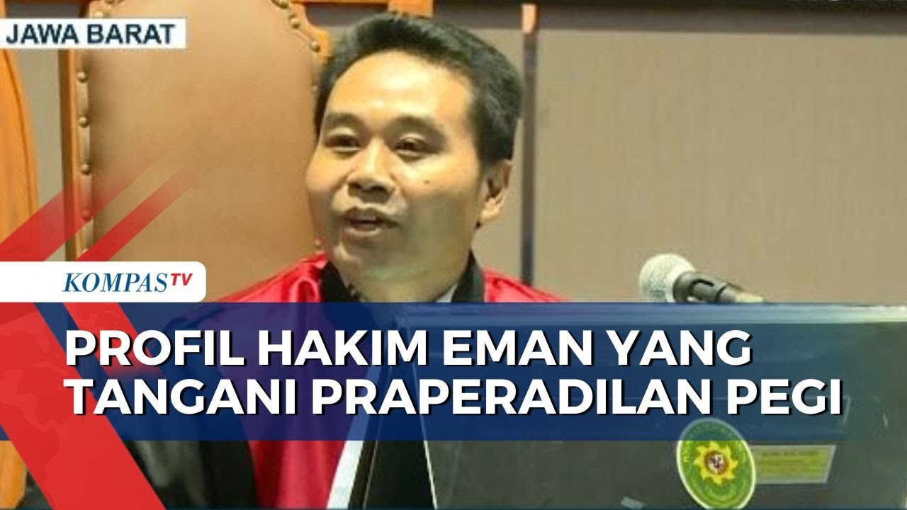 Inilah Profil Hakim Tunggal Eman Sulaeman Yang Batalkan Status ...