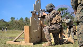 Marines Combat Marksmanship At Camp Fuji