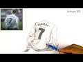 Cristiano Ronaldo Easy Pencil Sketches / Cr7 From Qatar World Cup 2022