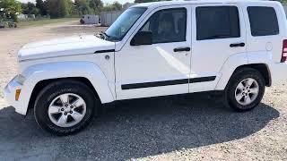 2009 JEEP LIBERTY 4X4 SPORT LOT#  1108 OCTOBER 2024 AUCTION