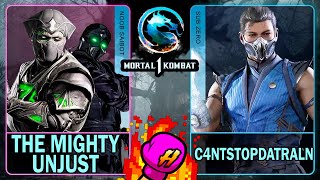 MK1 The Mighty Unjust (NOOB SAIBOT) VS C4ntstopdatraln (SUB-ZERO)🥊Mortal Kombat 1🥊4K 60ᶠᵖˢ