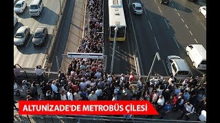 Altunizade'deki Metrobüs Çilesi Vatandaşı İsyan Ettirdi!