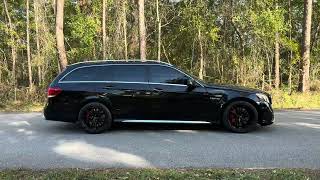 2014 Mercedes Benz E63 S AMG Wagon Driving By 01252025