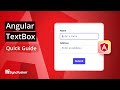 Angular TextBox: The Ultimate Feature Walkthrough