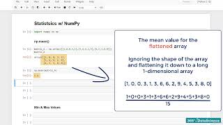 001 Using Statistical Functions in NumPy
