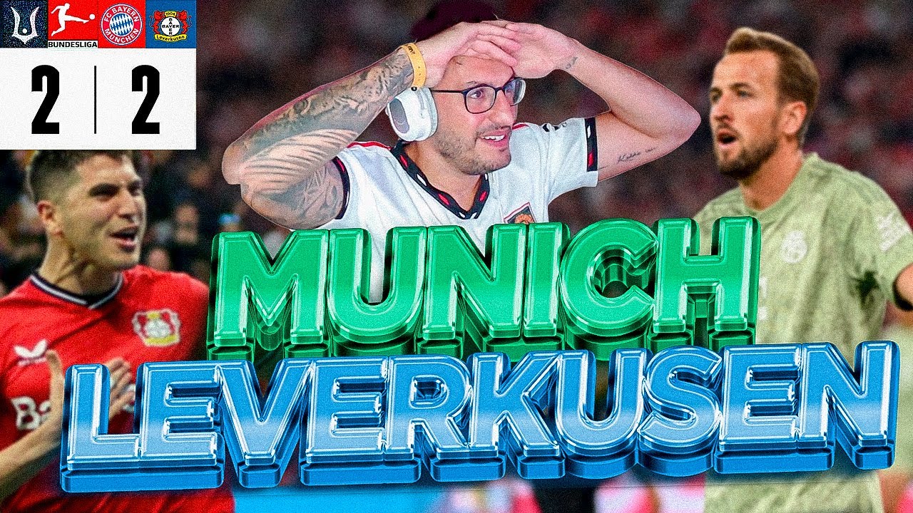 PARTIDAZO EN ALEMANIA: BAYERN MUNICH 2-2 BAYER LEVERKUSEN - YouTube