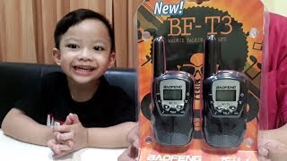 รีวิว วิทยุสื่อสารเด็กเล่น Walkie TalkieT388 งานดี เสียงชัด ใช้ง่าย