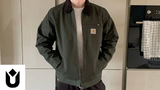 Carhartt WIP Detroit Jacket Unboxing (Winter Version) [#ASMR]