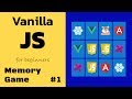 Learn Vanilla Javascript: Memory Game Tutorial - Create the Project [1/11]
