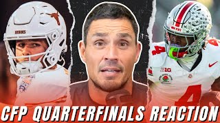 Ohio State-Oregon, Texas-Arizona State, Penn State-Boise State REACTION | Notre Dame-Georgia Updates