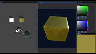 TexGraph | Gold Cube