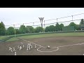 浦和実業学園高校野球部のボール回し・シートノック　～令和4年度埼玉県高校野球春季県大会～