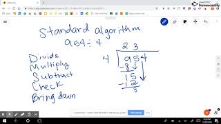 Standard Algorithm Strategy
