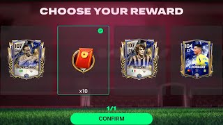 OPENING 10x RED ENVELOPE!! FREE 102-107 OVR EXTRA TIME MARKET PICK FC MOBILE 25!