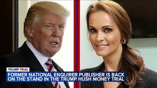 Former publisher back on stand in Trump hush money trial